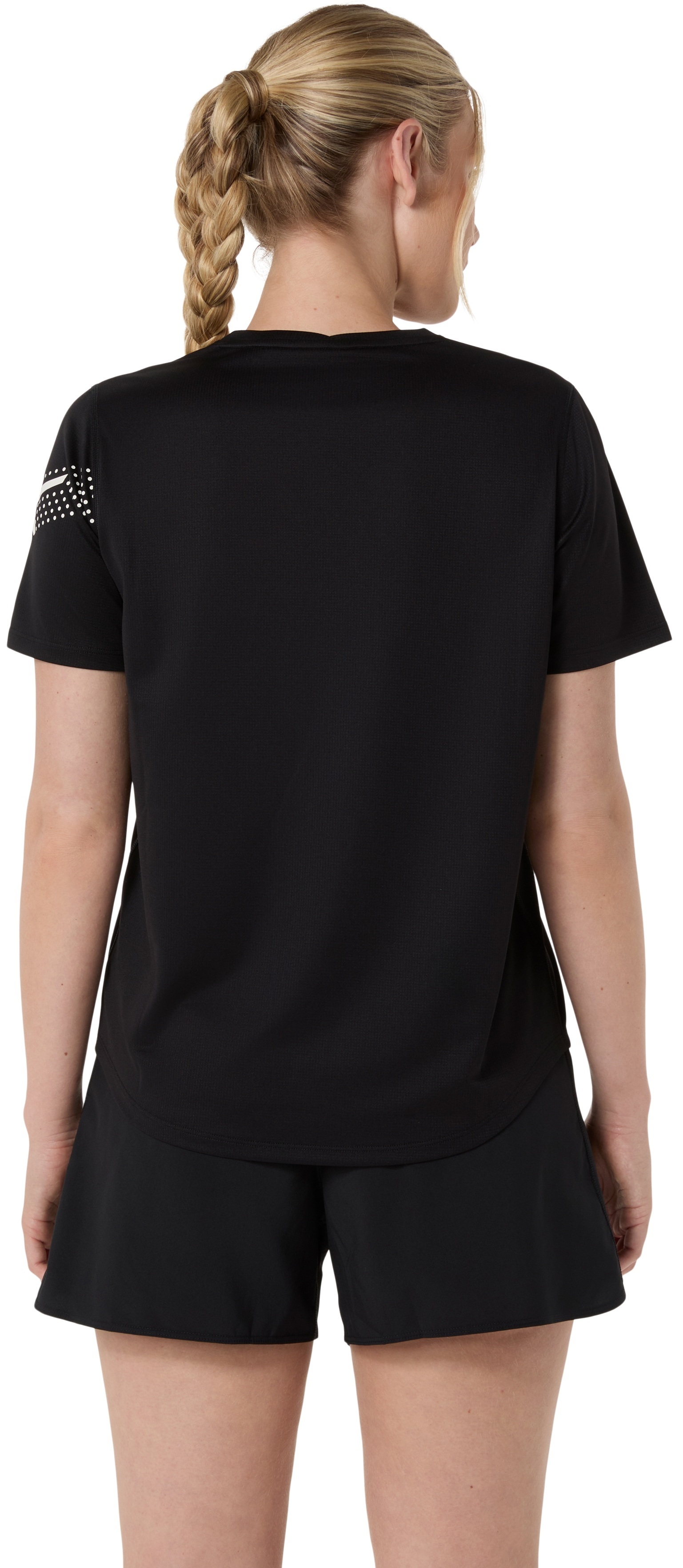 Футболка спортивная женская Asics Icon Ss Top 2012D363-001 38 черная фото 