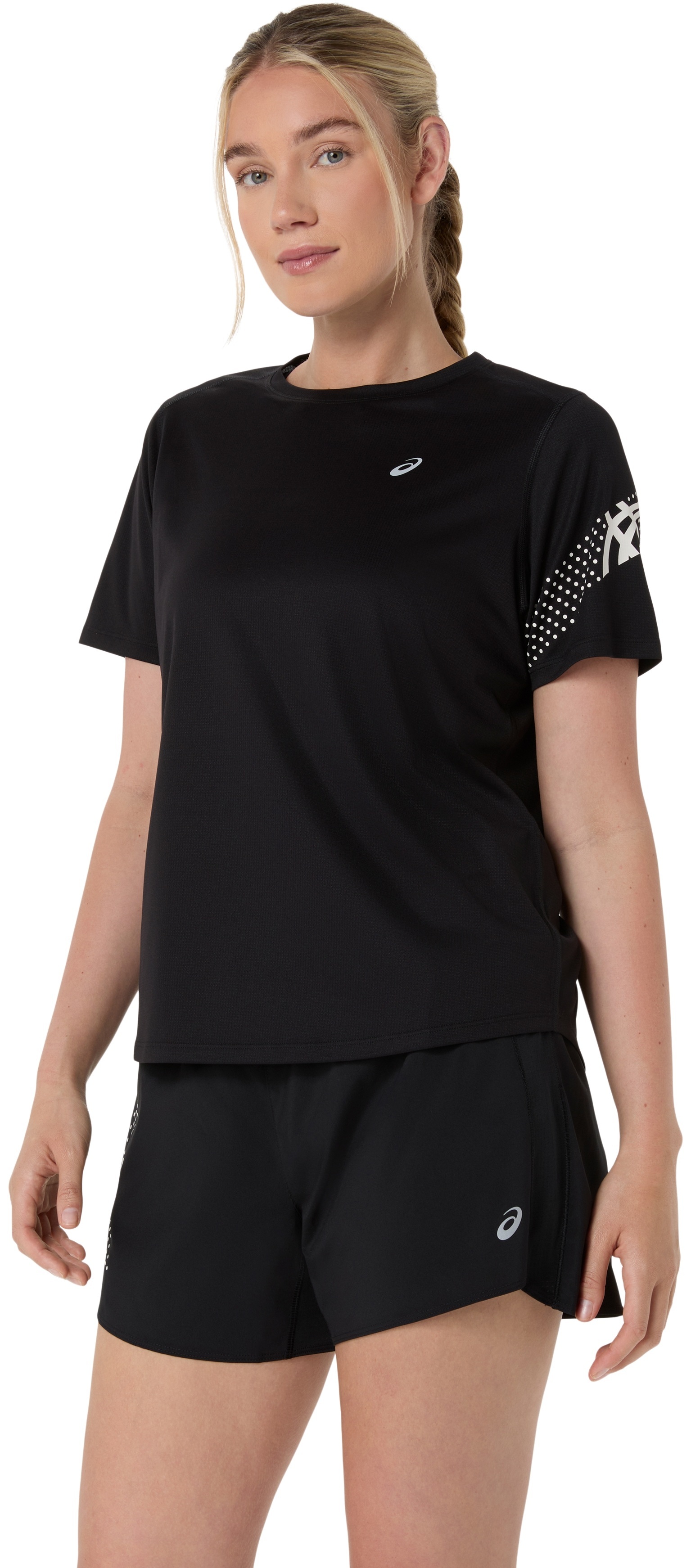 Футболка спортивная женская Asics Icon Ss Top 2012D363-001 40 черная фото 