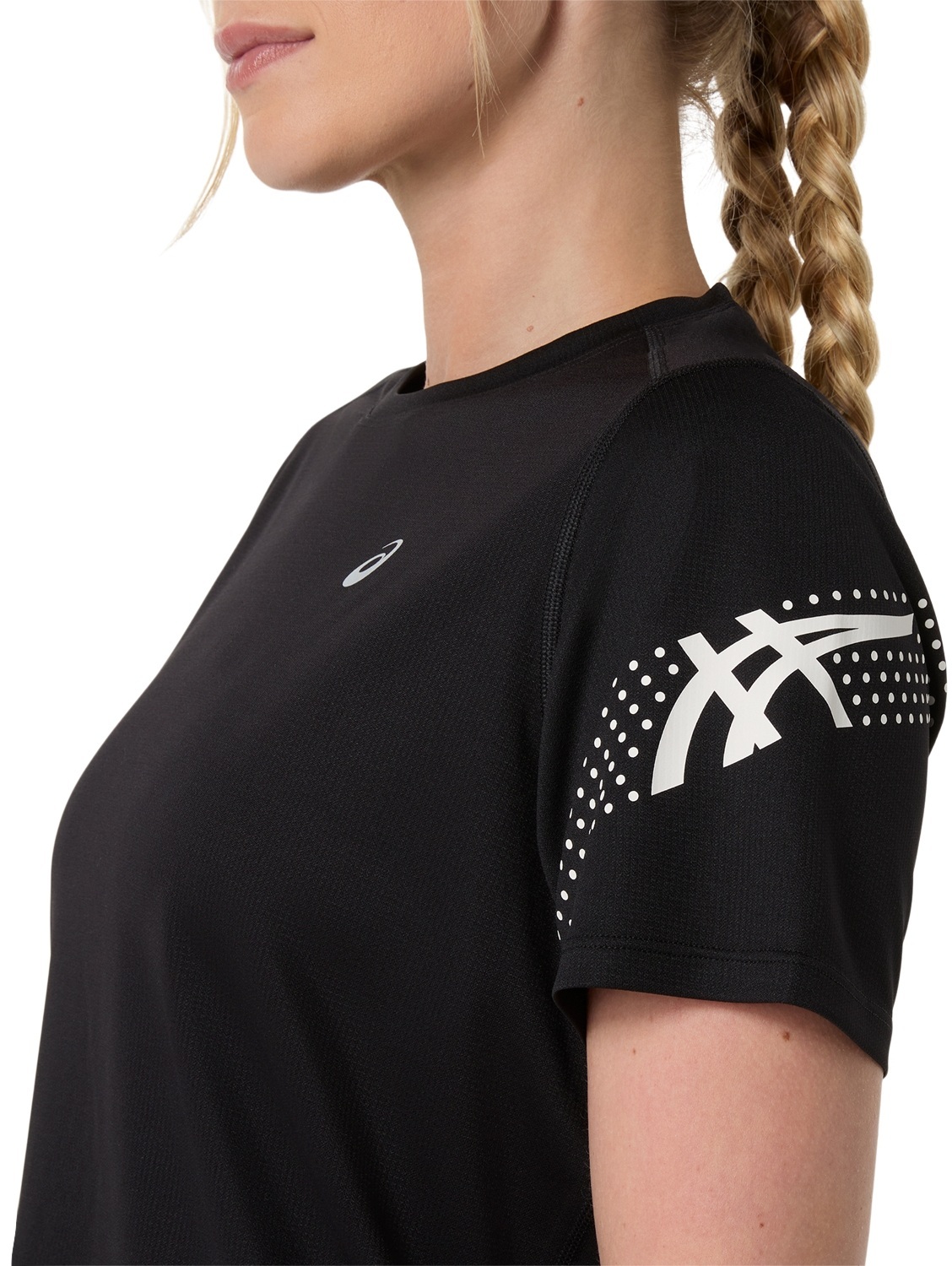 Футболка спортивная женская Asics Icon Ss Top 2012D363-001 40 черная фото 