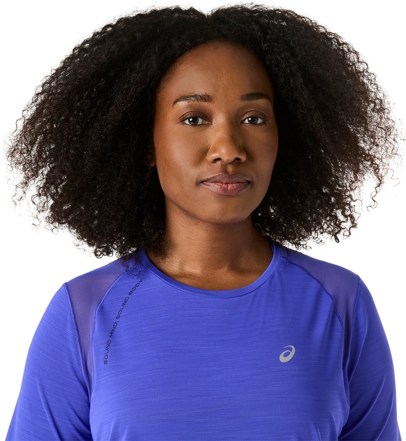 Футболка спортивная женская Asics Road Ss Top 2012D371-400 36 синяя фото 