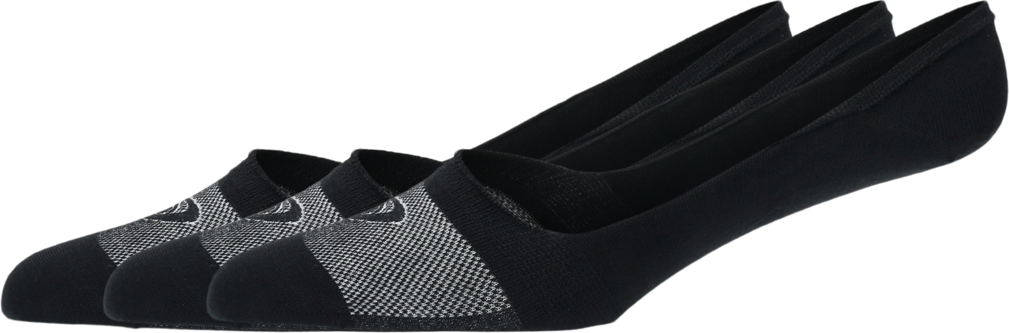 Следы Asics 3 Pack Secret Sock 3033C300-001 L 3 шт черные фото 