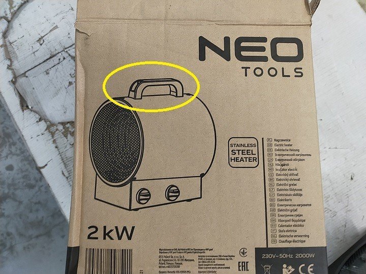 Тепловая пушка NEO TOOLS 90-065 фото 