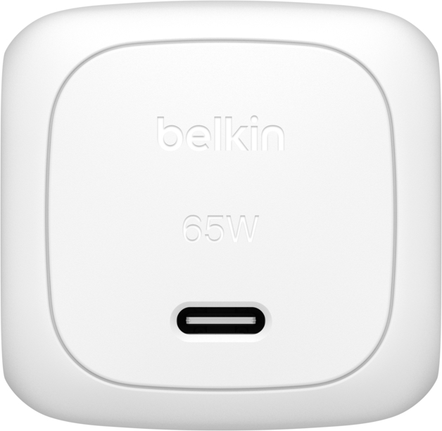 Зарядное устройство сетевое Belkin 65Вт USB-С GAN PD PPS, белый (WCA011KQWH) фото 