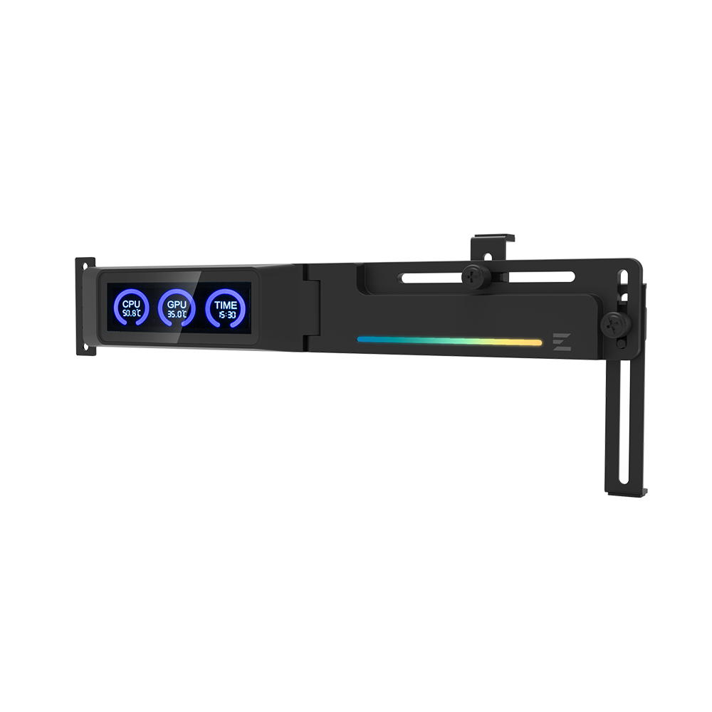 Тримач для VGA з дисплеєм Zalman ZM-VS3 DS BLACK (ZM-VS3DSBLACK)фото5