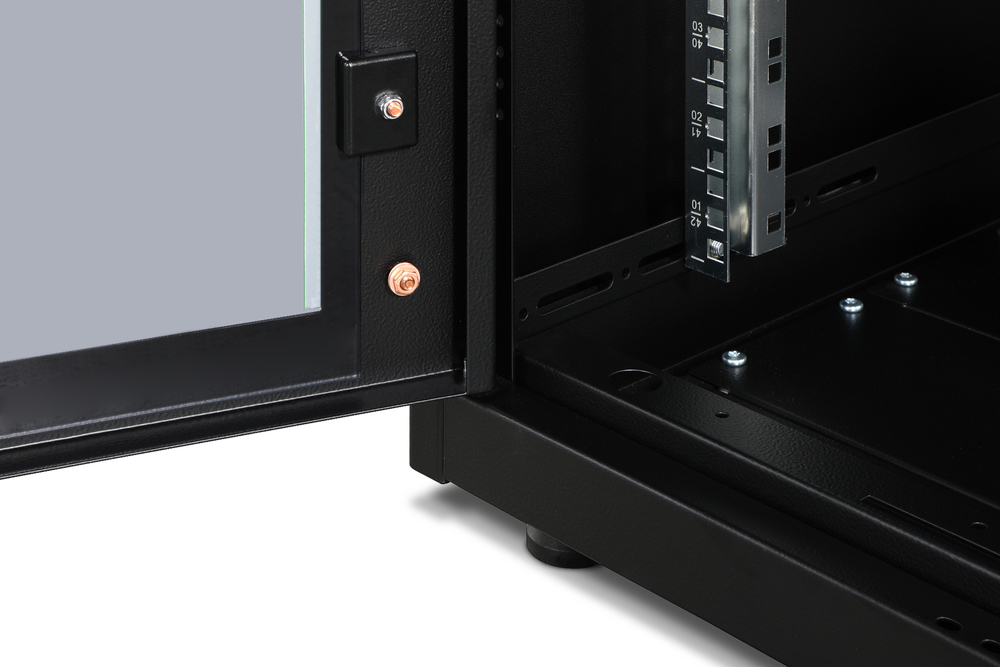 Шафа DIGITUS 19", 42U, Network Unique 600x800 мм Black (DN-1942U-6/8-B-1)фото