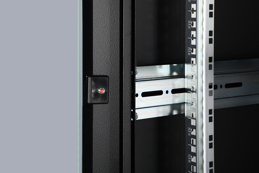 Шафа DIGITUS 19", 42U, Network Unique 600x800 мм Black (DN-1942U-6/8-B-1)фото