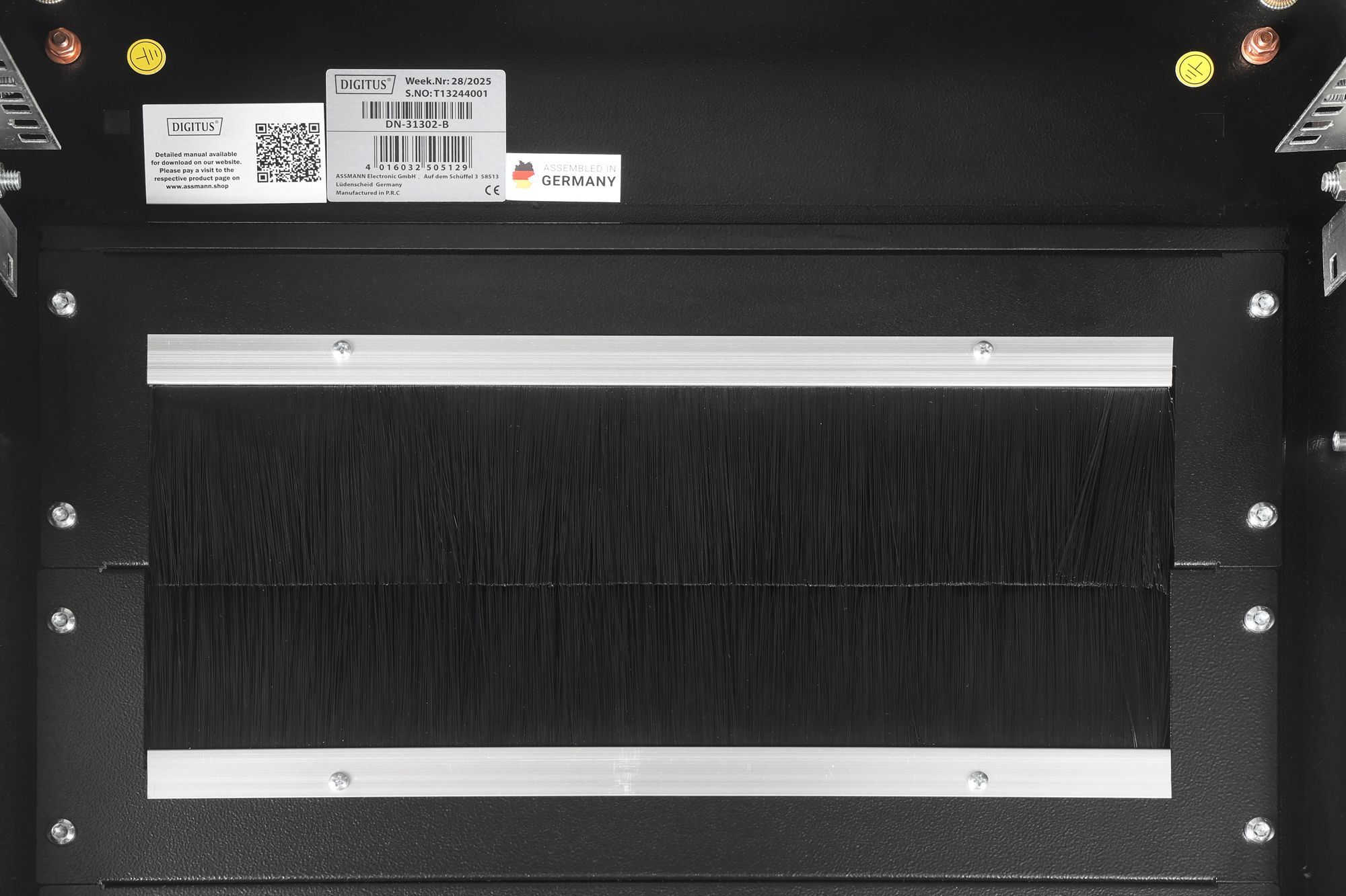 Шафа DIGITUS 19", 42U, Unique Server-N 600x1000 мм Black (DN-31302-B)фото10