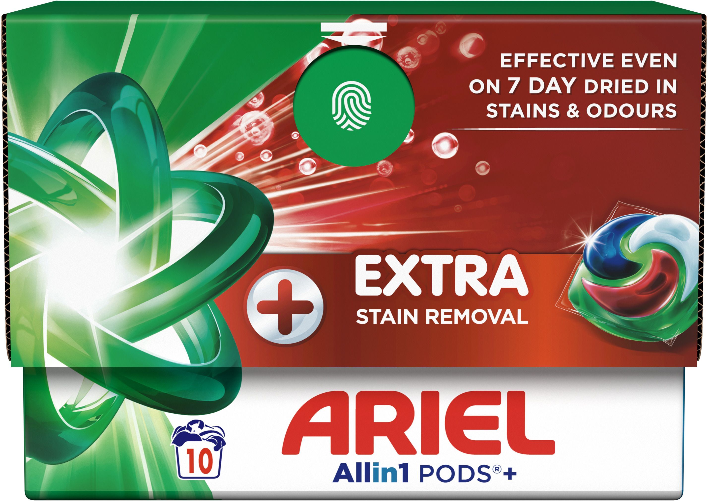 Капсули для прання Ariel All-in-1 Pods+ Extra Stain Removal 10 шт x 23,9 гфото