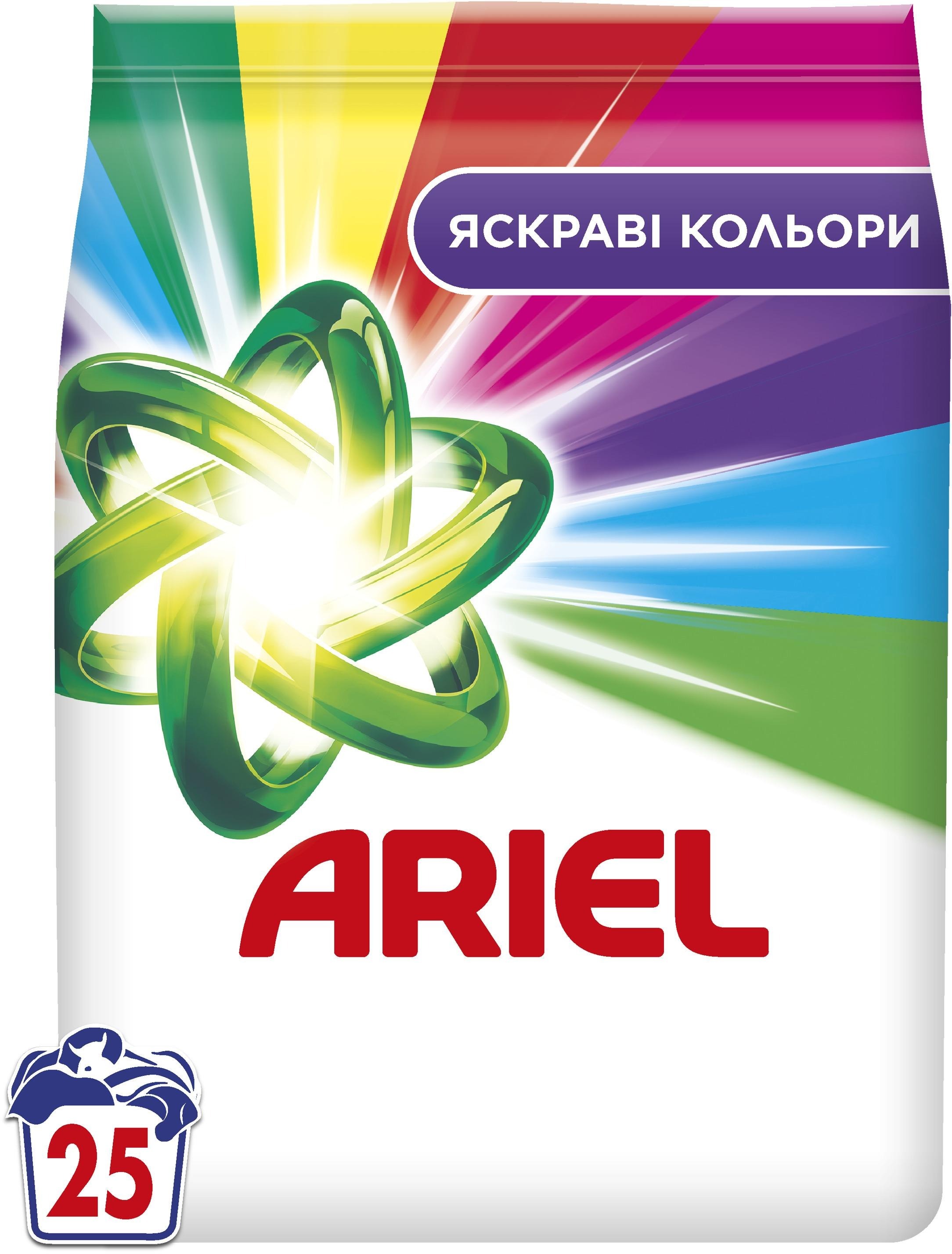 Стиральный порошок Ariel Аква-Пудра Колор Автомат 3,4 кг фото 