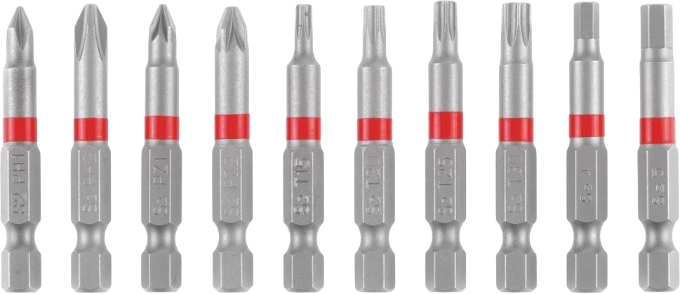 Набір ударних біт Einhell 50мм, 10шт (118623)фото