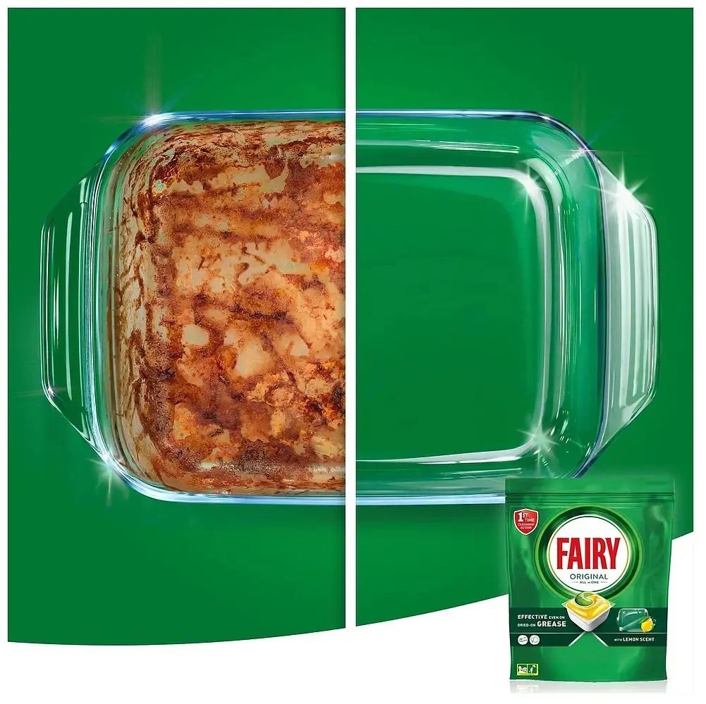 Капсули для посудомийних машин Fairy Original All-in-1 Лимон 71 штфото