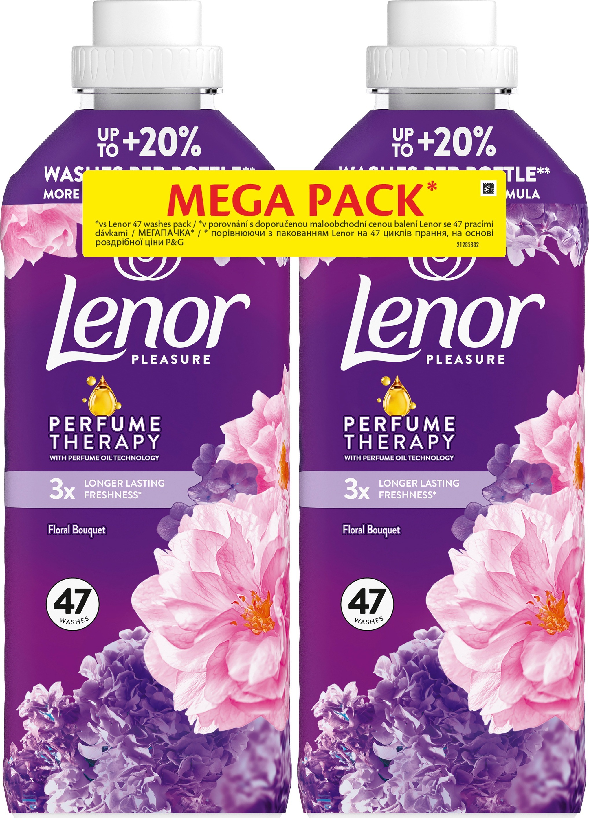 Кондиціонер для білизни Lenor Букет квітів 2 x 987 млфото