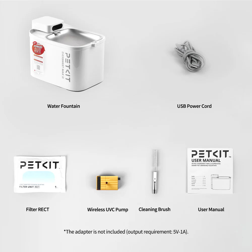 Поїлка Petkit Eversweet Max 2 White P4116 UVCфото