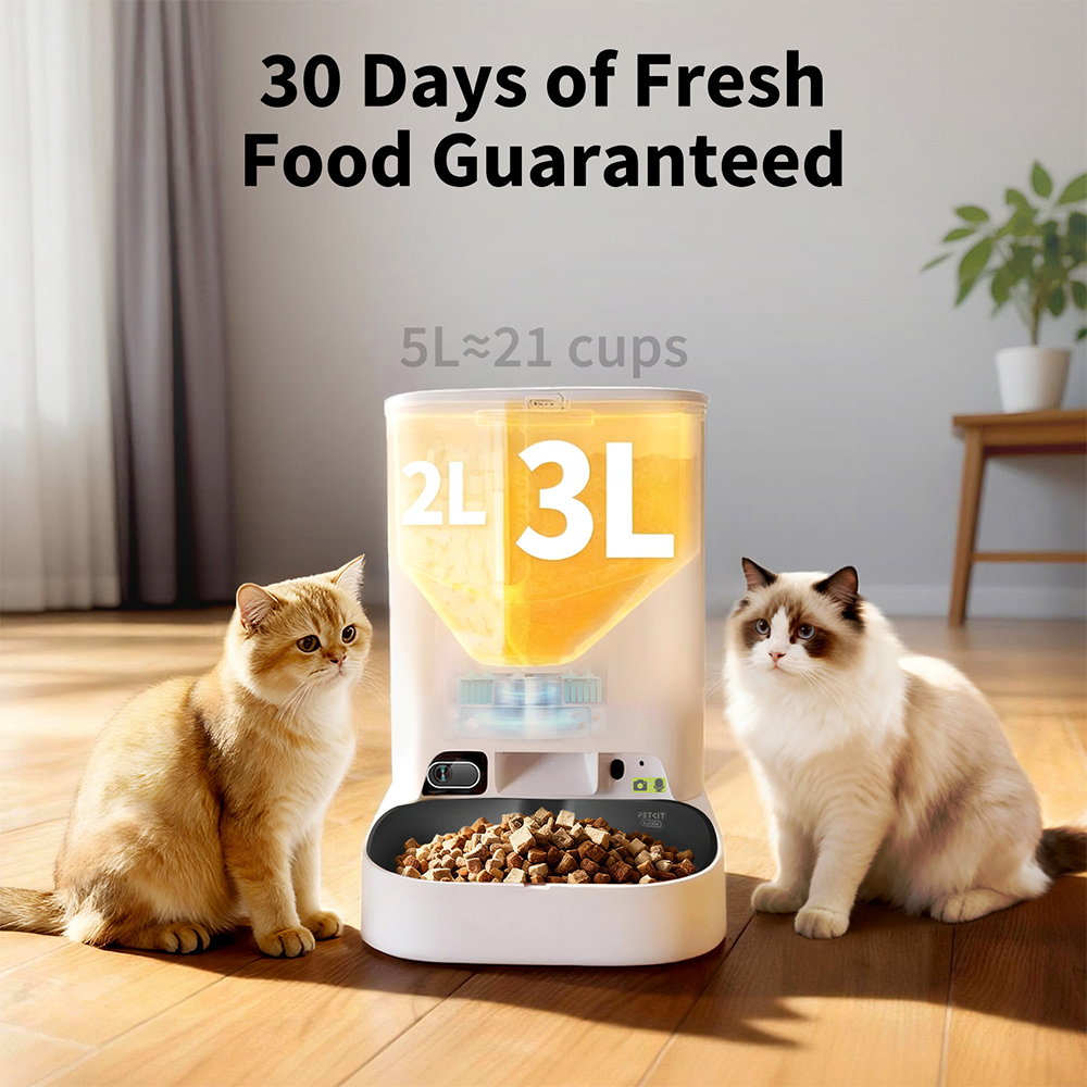 Смарт годівниця Petkit Yumshare Dual-Hopper 2 with Cam P592фото