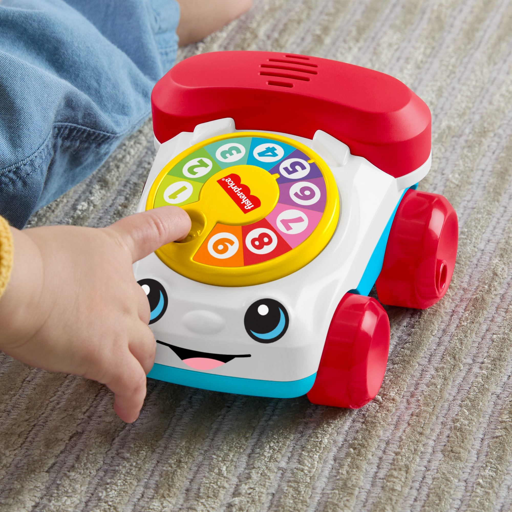 Машинка-каталка Веселий телефончик Fisher-Price (JKD56) фото5