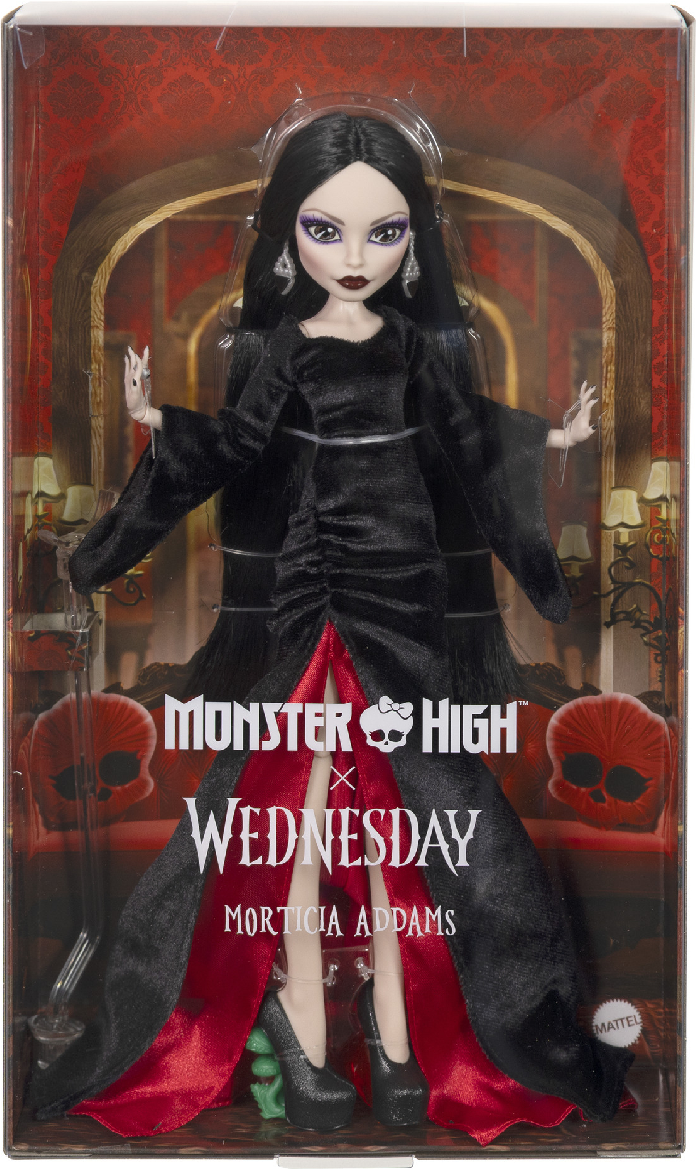 Колекційна лялька Мортиція Аддамс, Monster High X Wednesday (JLK99) фото6