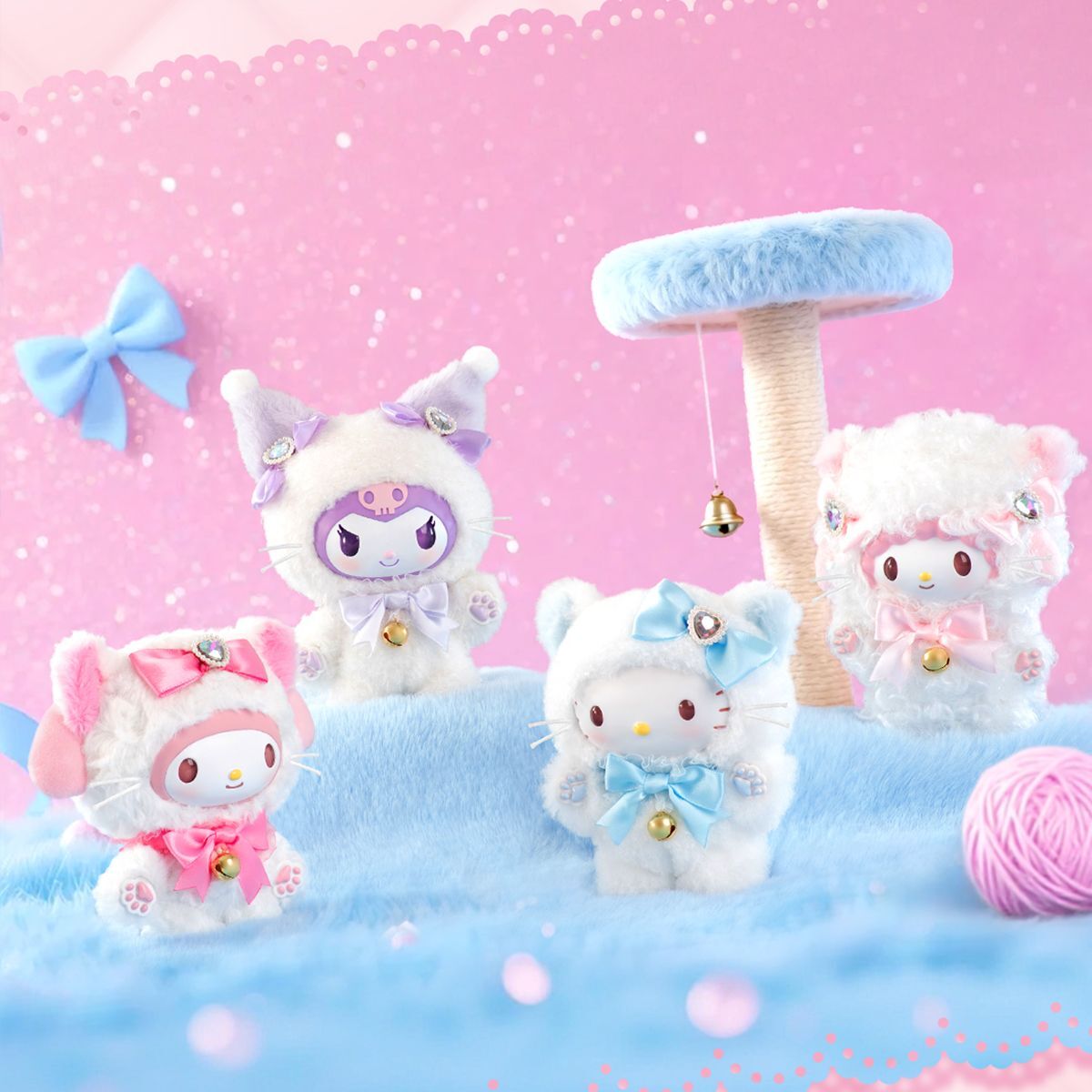 Мягкая игрушка-сюрприз на клипсе Pop Top Sanrio – Мечта с бантиком (25MR-015) фото 3