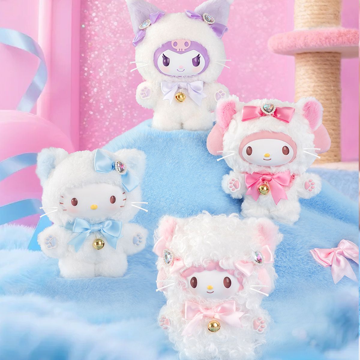 Мягкая игрушка-сюрприз на клипсе Pop Top Sanrio – Мечта с бантиком (25MR-015) фото 4