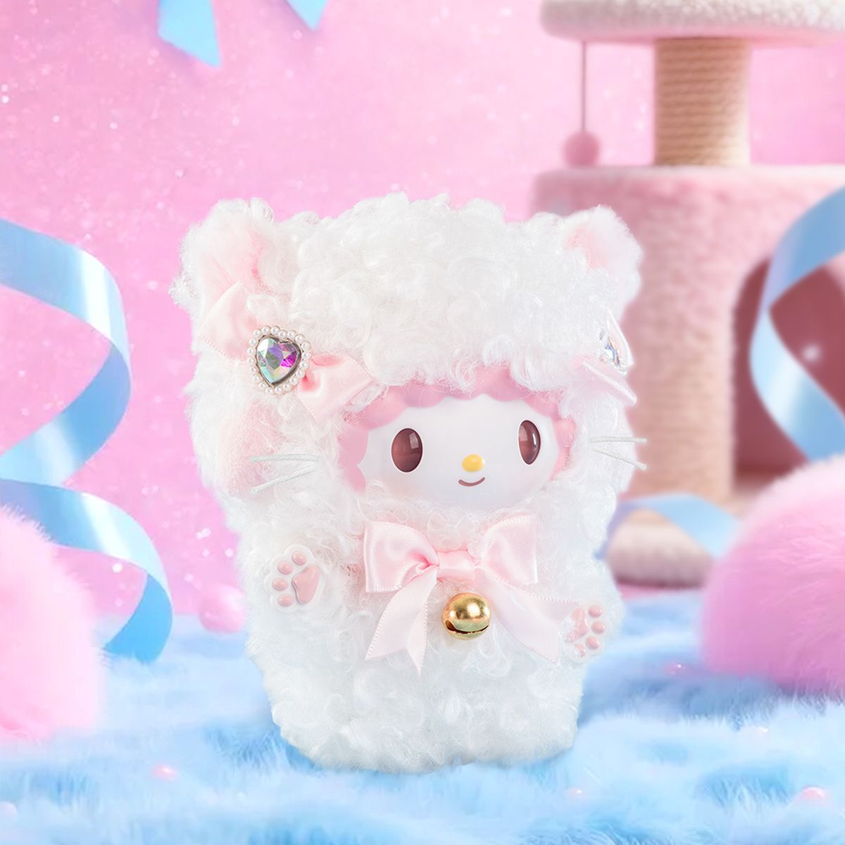 Мягкая игрушка-сюрприз на клипсе Pop Top Sanrio – Мечта с бантиком (25MR-015) фото 7
