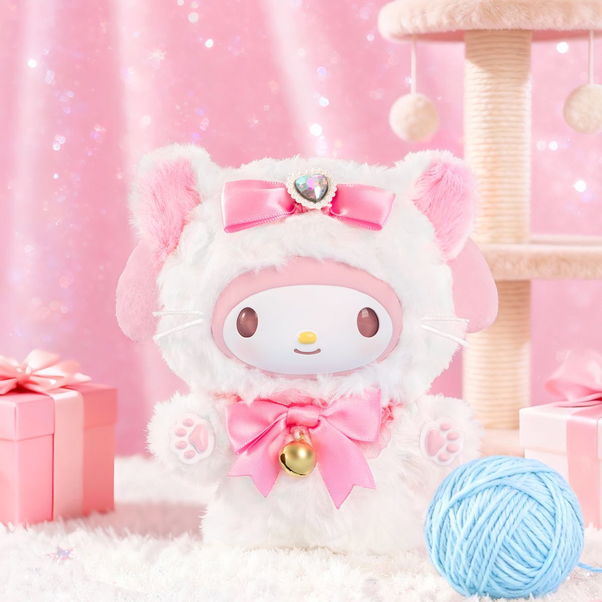 Мягкая игрушка-сюрприз на клипсе Pop Top Sanrio – Мечта с бантиком (25MR-015) фото 8