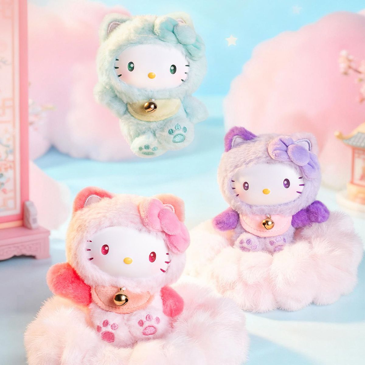 Мягкая игрушка-сюрприз на клипсе Pop Top Hello Kitty – Сказочные желания (25MR-017) фото 4