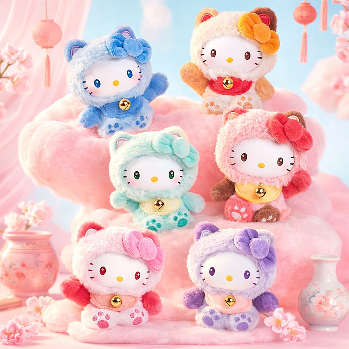 Мягкая игрушка-сюрприз на клипсе Pop Top Hello Kitty – Сказочные желания (25MR-017) фото 3
