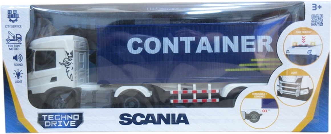 Автомодель серии Large Truck – Фура Scania (6415KS) фото 