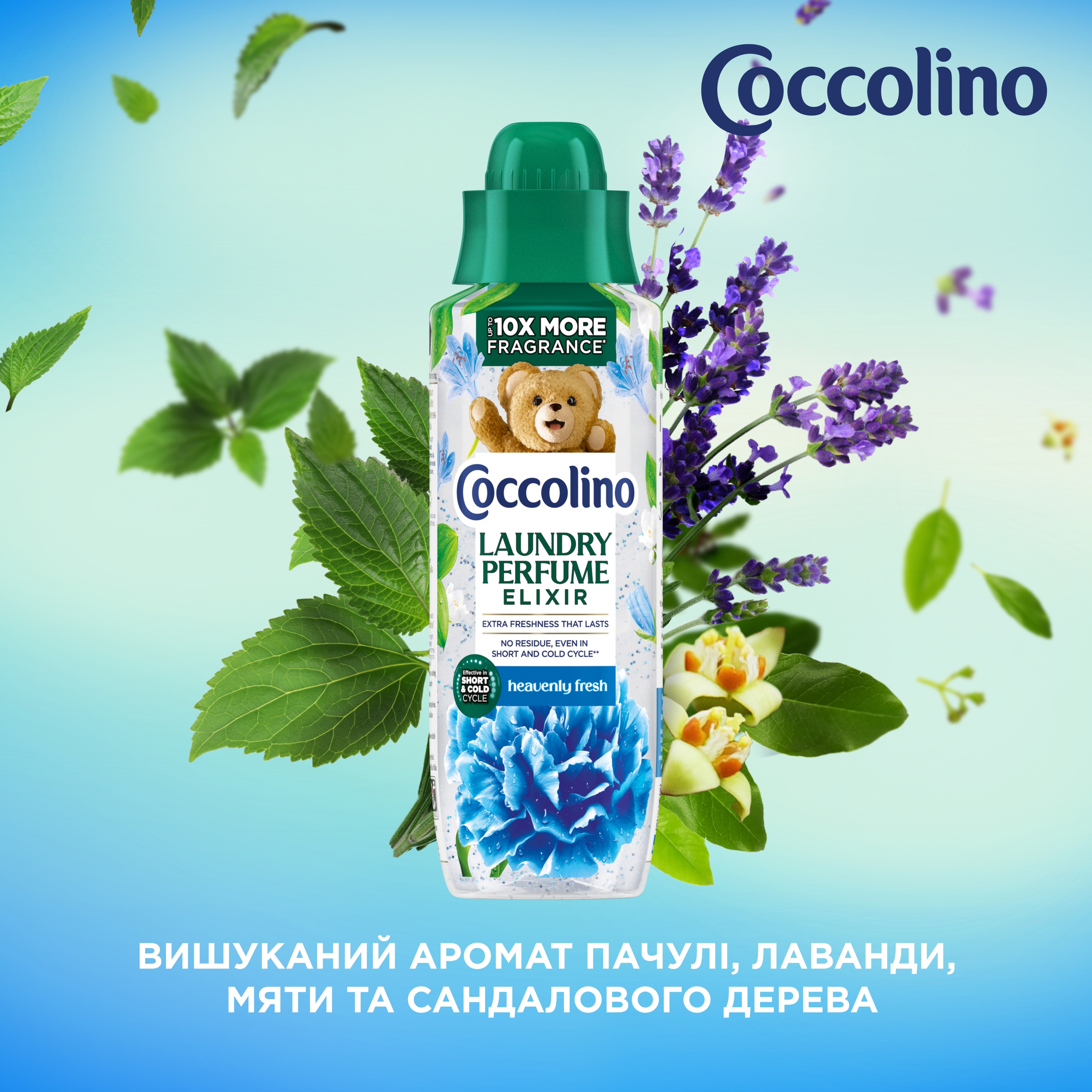 Парфум для одягу Coccolino Еліксир Чаруюча свіжість 460 млфото