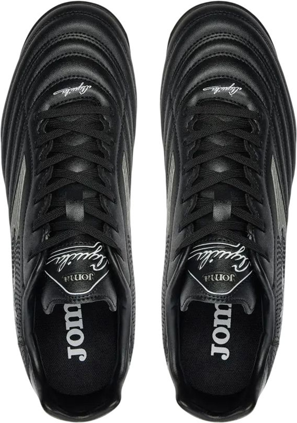 Сороконожки мужские JOMA Aguila 2401 Black White Turf AGUW2401TF 41 черные фото 4