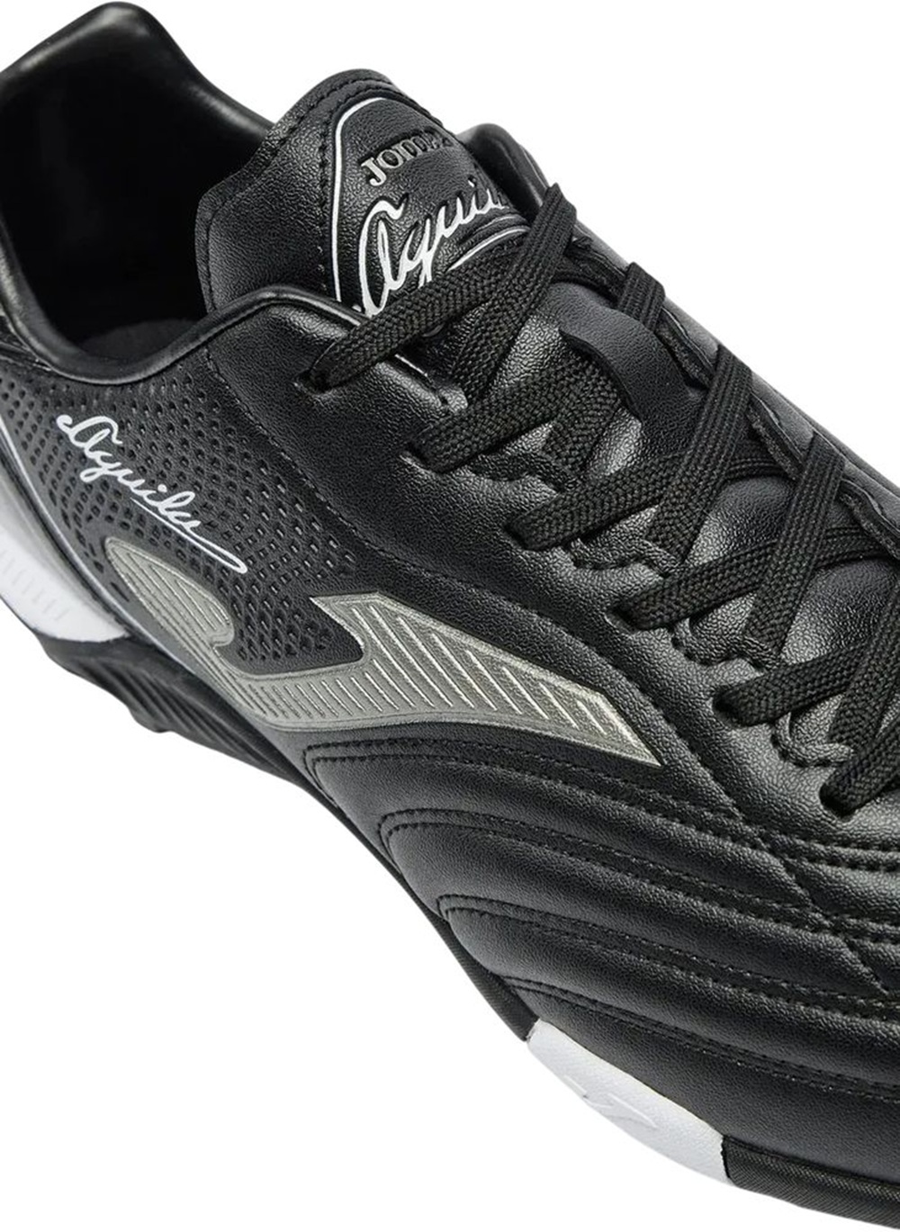 Сороконожки мужские JOMA Aguila 2401 Black White Turf AGUW2401TF 46 черные фото 5