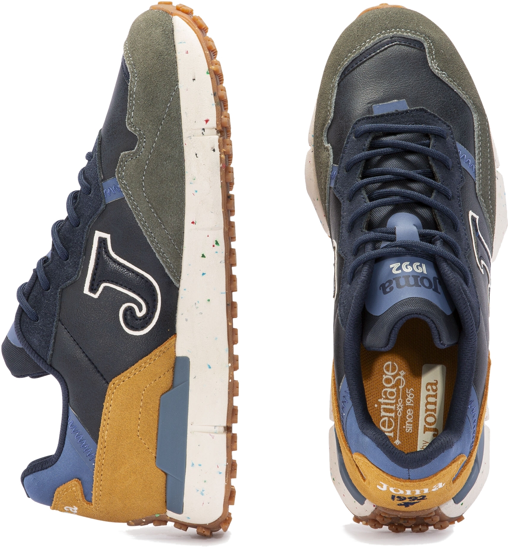 Кроссовки мужские JOMA C.1992 Men 2403 Navy C1992W2403 45 темно-синие/серые фото 