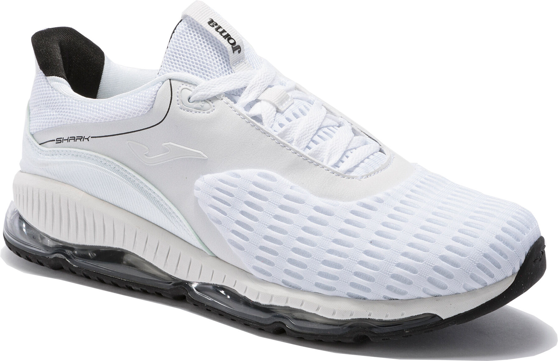 Кросівки чоловічі JOMA Shark 2102 White Black CSHARW2102 44 біліфото