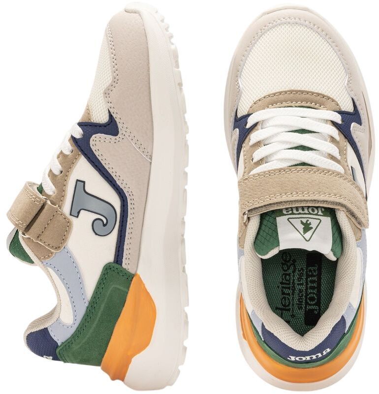 Кроссовки детские JOMA 3080 Jr 2516 Beige Gray J3080S2516V 28 бежевые фото 