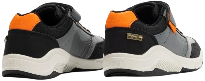 Кроссовки детские JOMA J.Jarama Jr 2501 Black Repellent JJARAW2501V 35 черные фото 