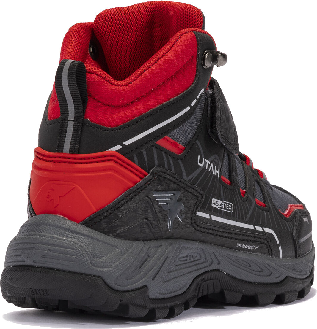 Ботинки детские JOMA Utah Jr 2401 Black Red JUTAHW2401V 36 черные фото 