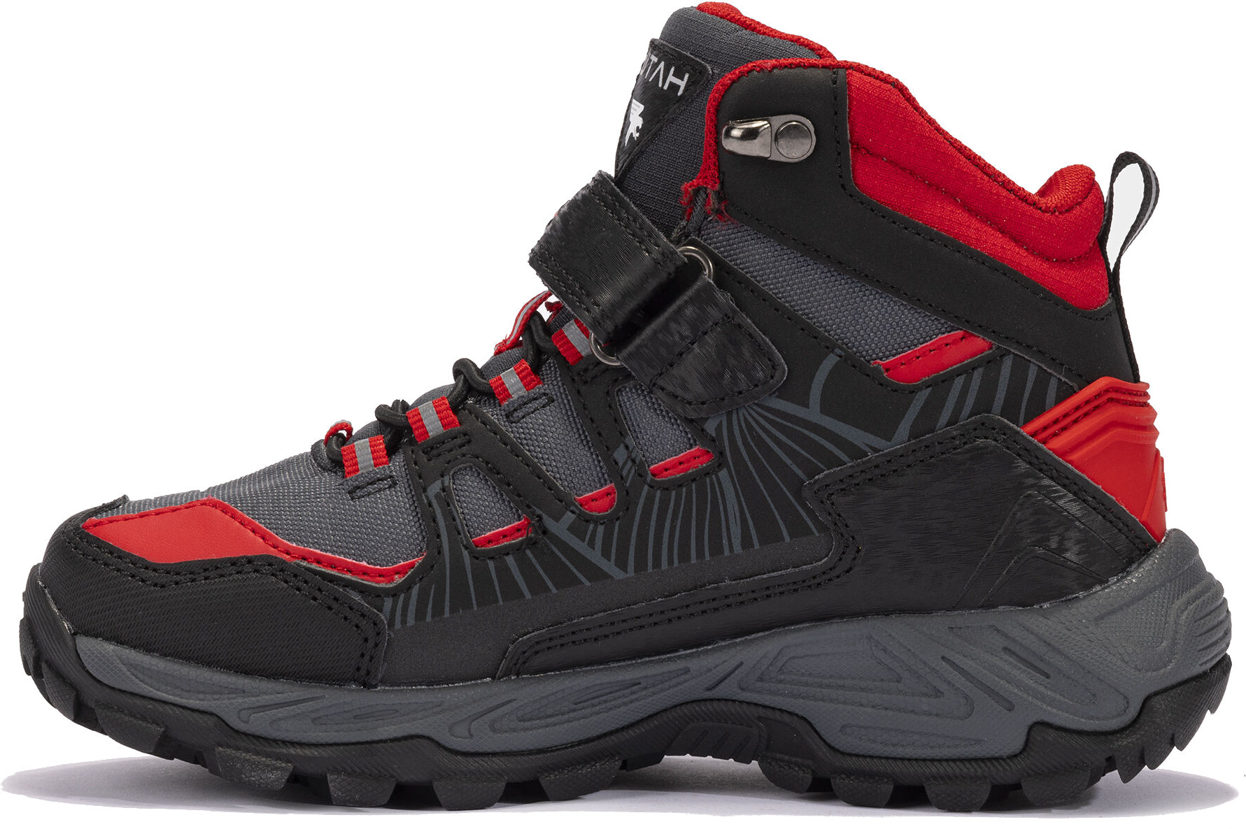 Ботинки детские JOMA Utah Jr 2401 Black Red JUTAHW2401V 36 черные фото 