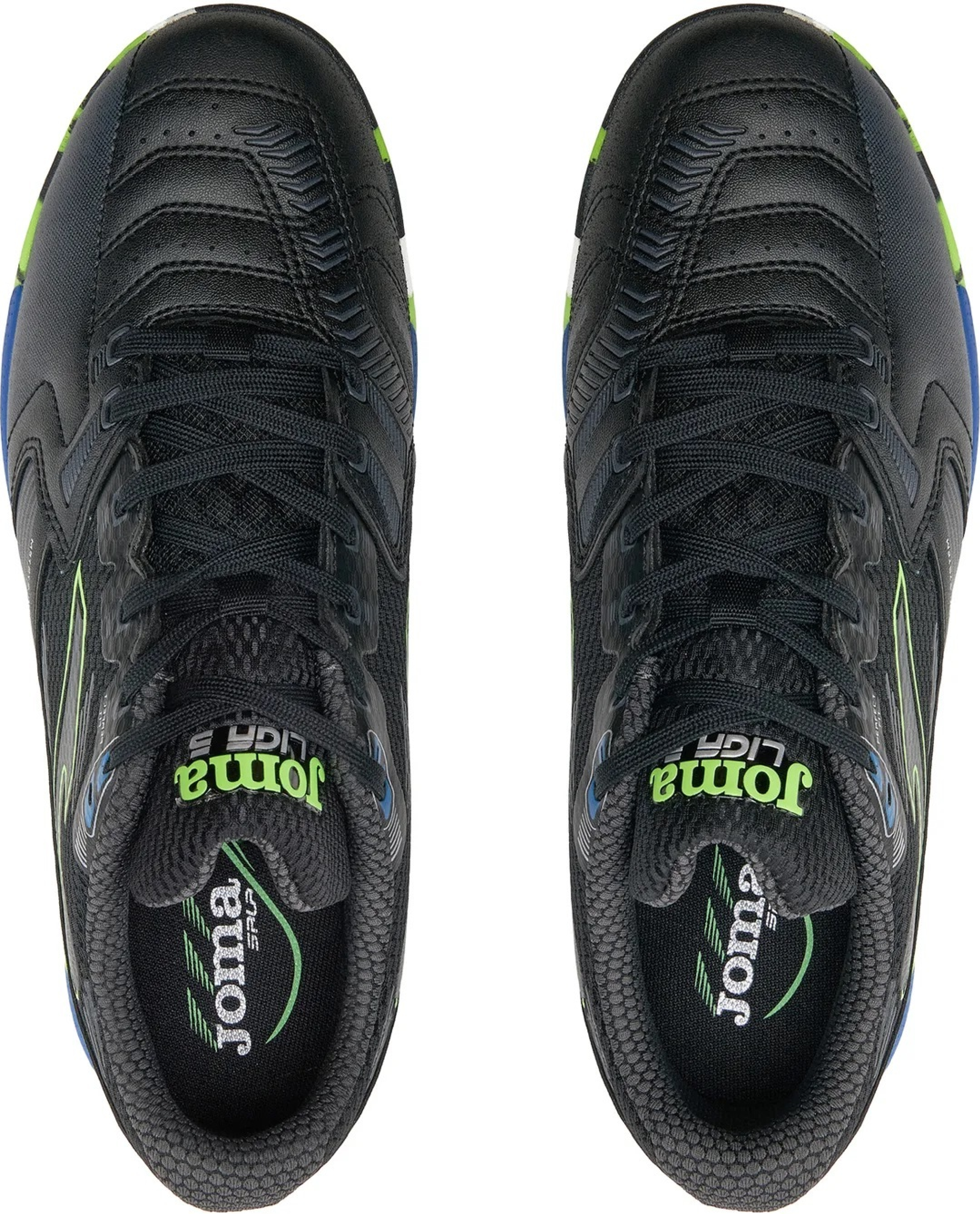 Сороконожки мужские JOMA Liga 5 2401 Black Turf LIGS2401TF 45 черные фото 