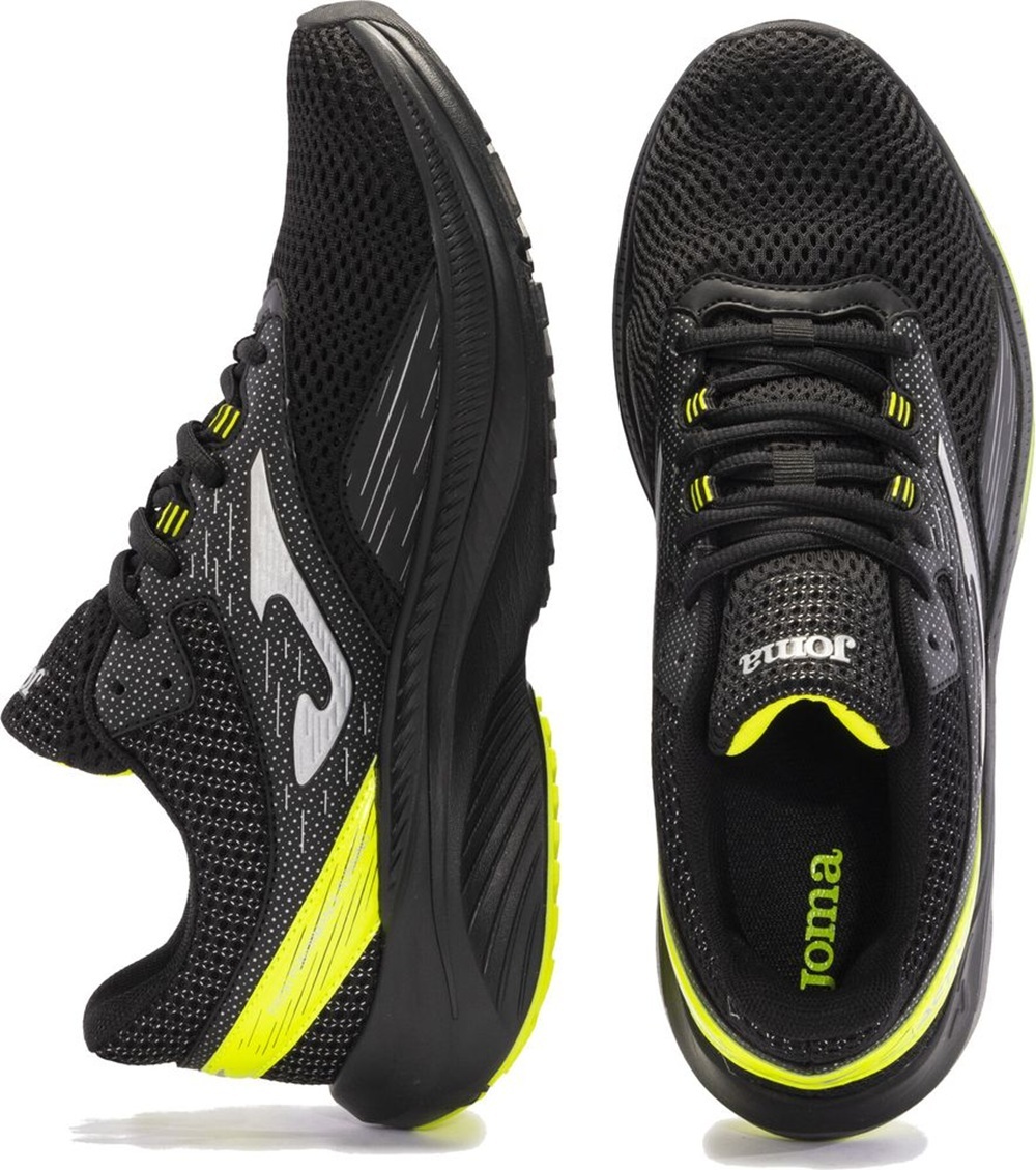 Кроссовки мужские JOMA Active 2431 Black Lemon Fluor RACTIW2431 42 черные фото 