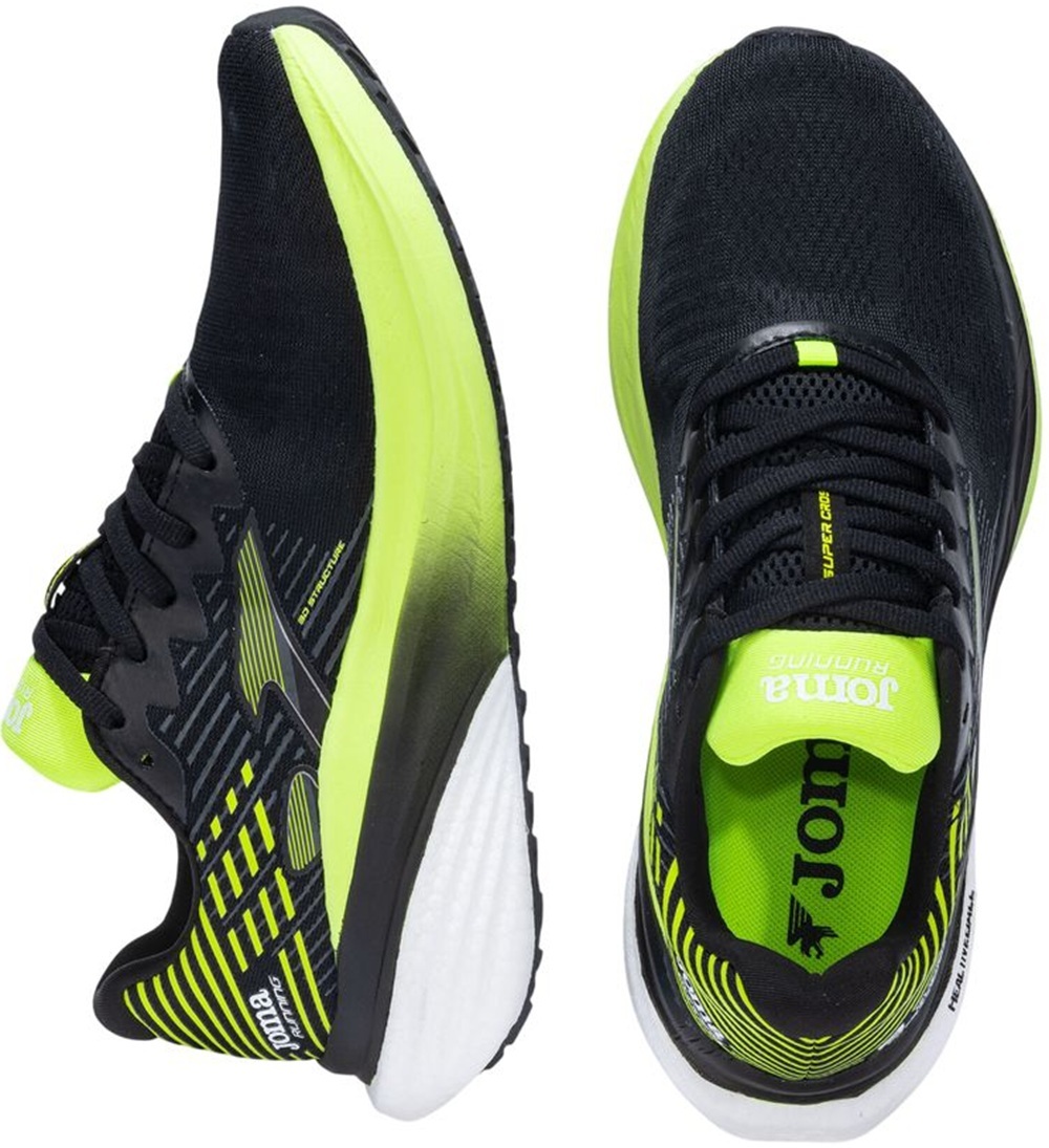 Кроссовки мужские JOMA Super Cross Men 2531 Black Lemon RCROS2531 41 черные фото 4