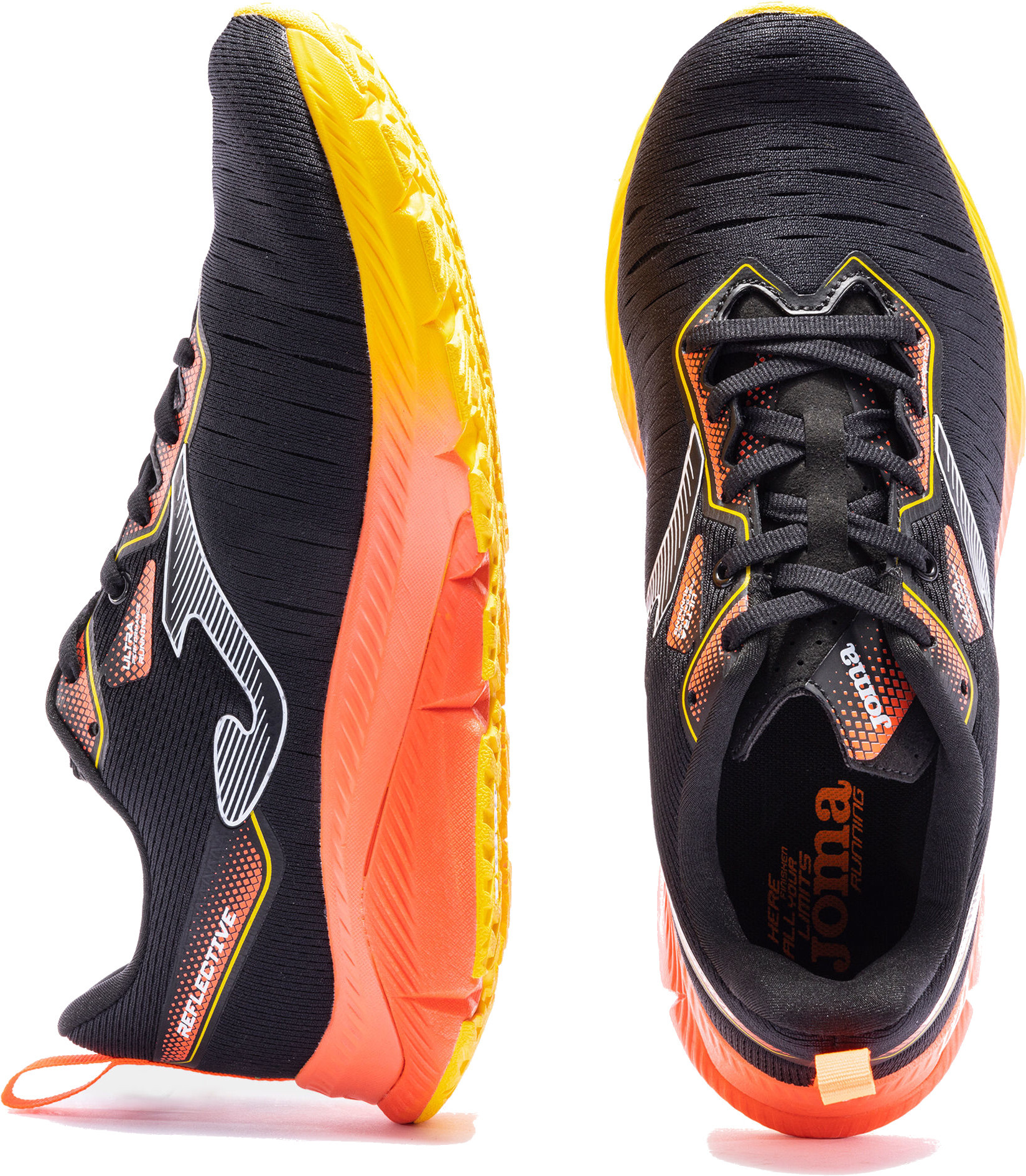 Кроссовки мужские JOMA R.Fenix 2301 Black Orange RFENIS2301 41 черные фото 