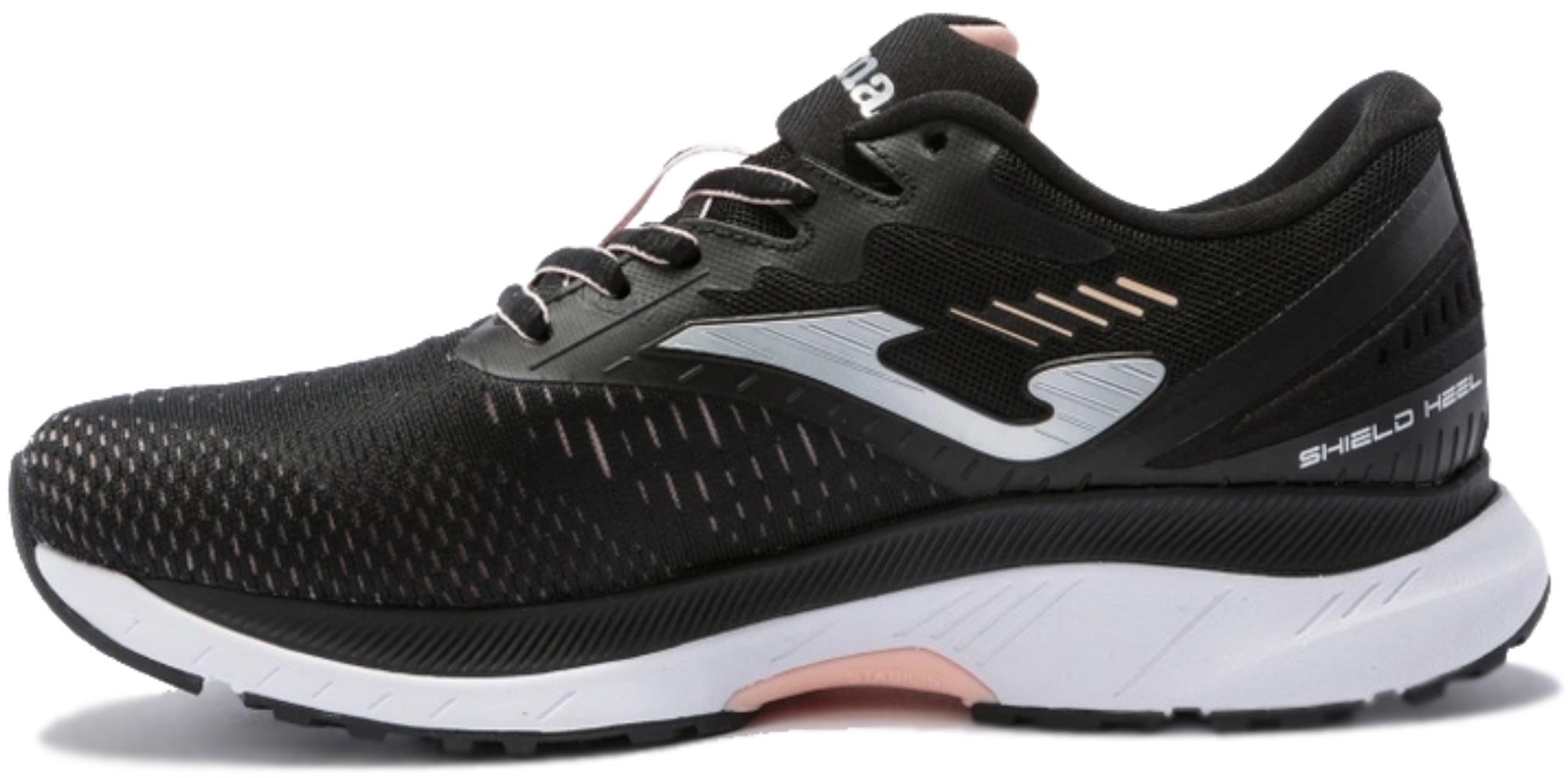 Кроссовки женские JOMA Hispalis Lady 2101 Black Pink RHISLW2101B 38 черные фото 