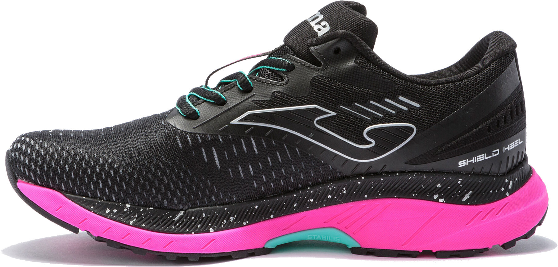Кроссовки женские JOMA Hispalis Lady 2131 Black Fuchsia RHISLW2131 38 черные фото 
