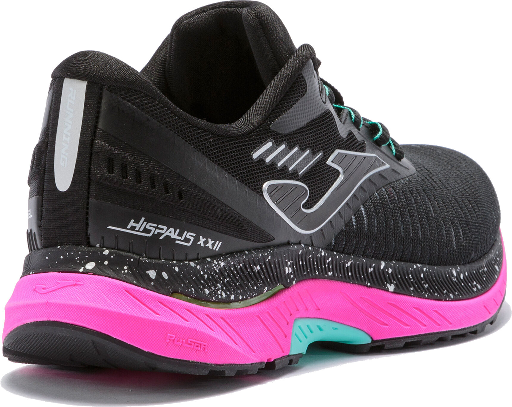 Кроссовки женские JOMA Hispalis Lady 2131 Black Fuchsia RHISLW2131 39 черные фото 