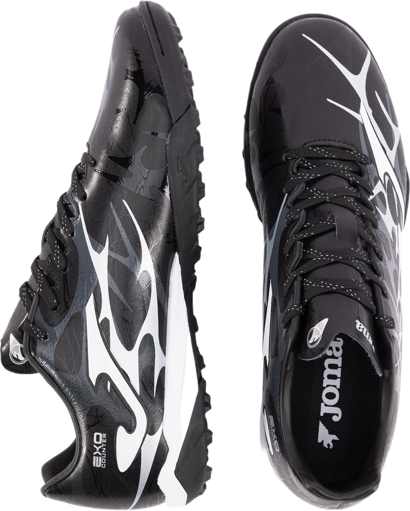 Сороконожки мужские JOMA Super Copa 2501 Black Turf SUPS2501TF 41 черные фото 4
