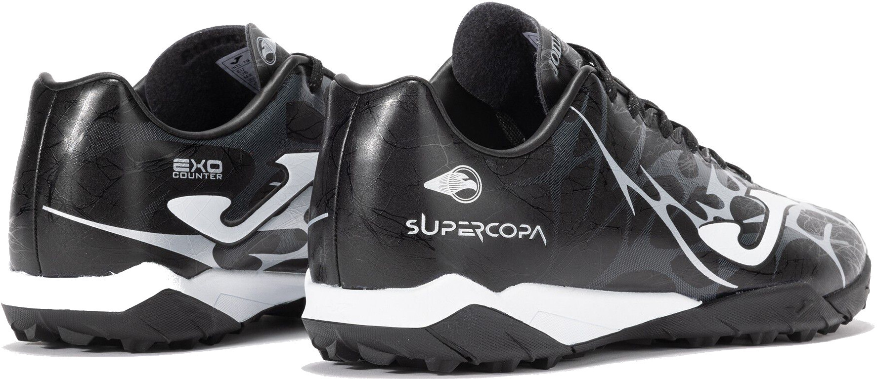 Сороконожки мужские JOMA Super Copa 2501 Black Turf SUPS2501TF 43 черные фото 