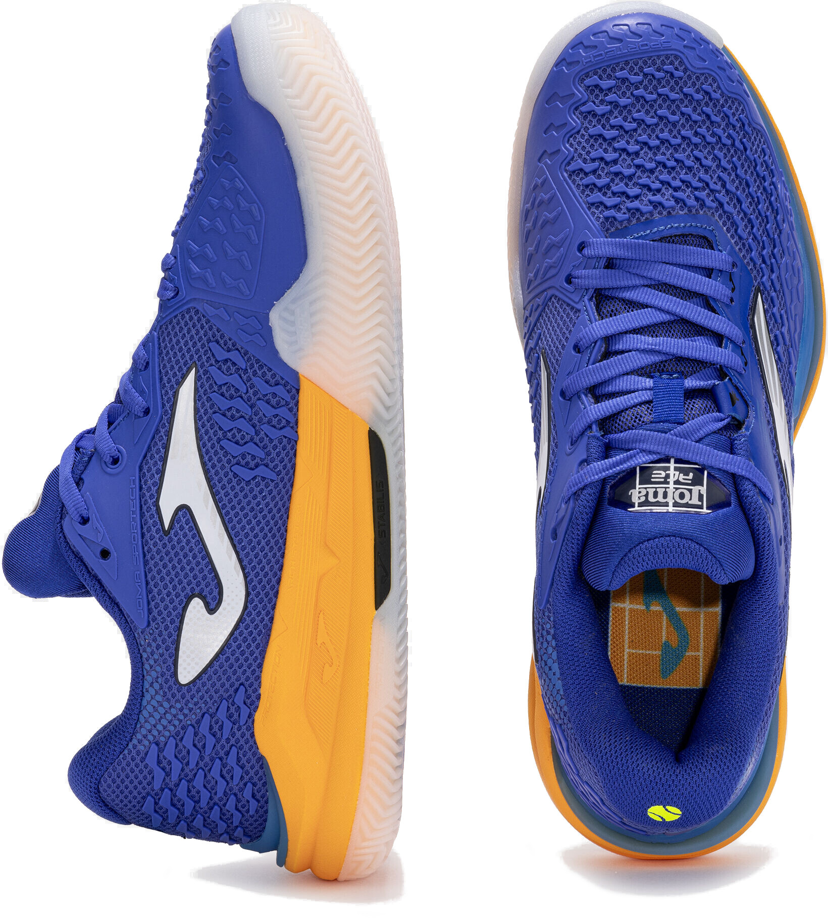 Кроссовки для тенниса мужские JOMA Ace Men 2504 Royal TACES2504C 44,5 синие фото 