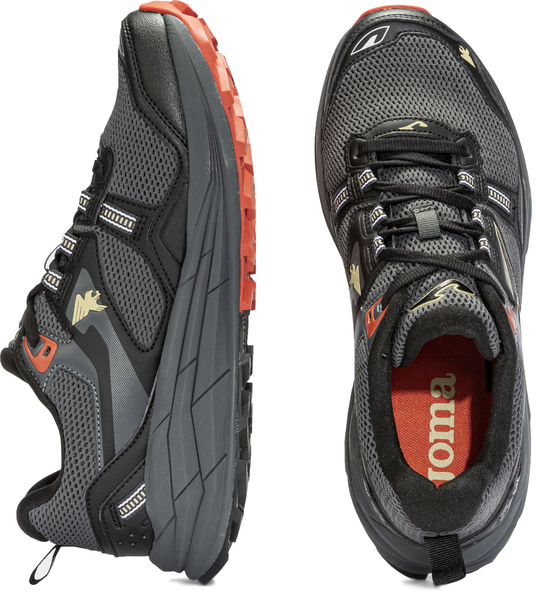 Кроссовки мужские JOMA Shock Men 2422 Black Red TKSHOW2422 41 черные фото 