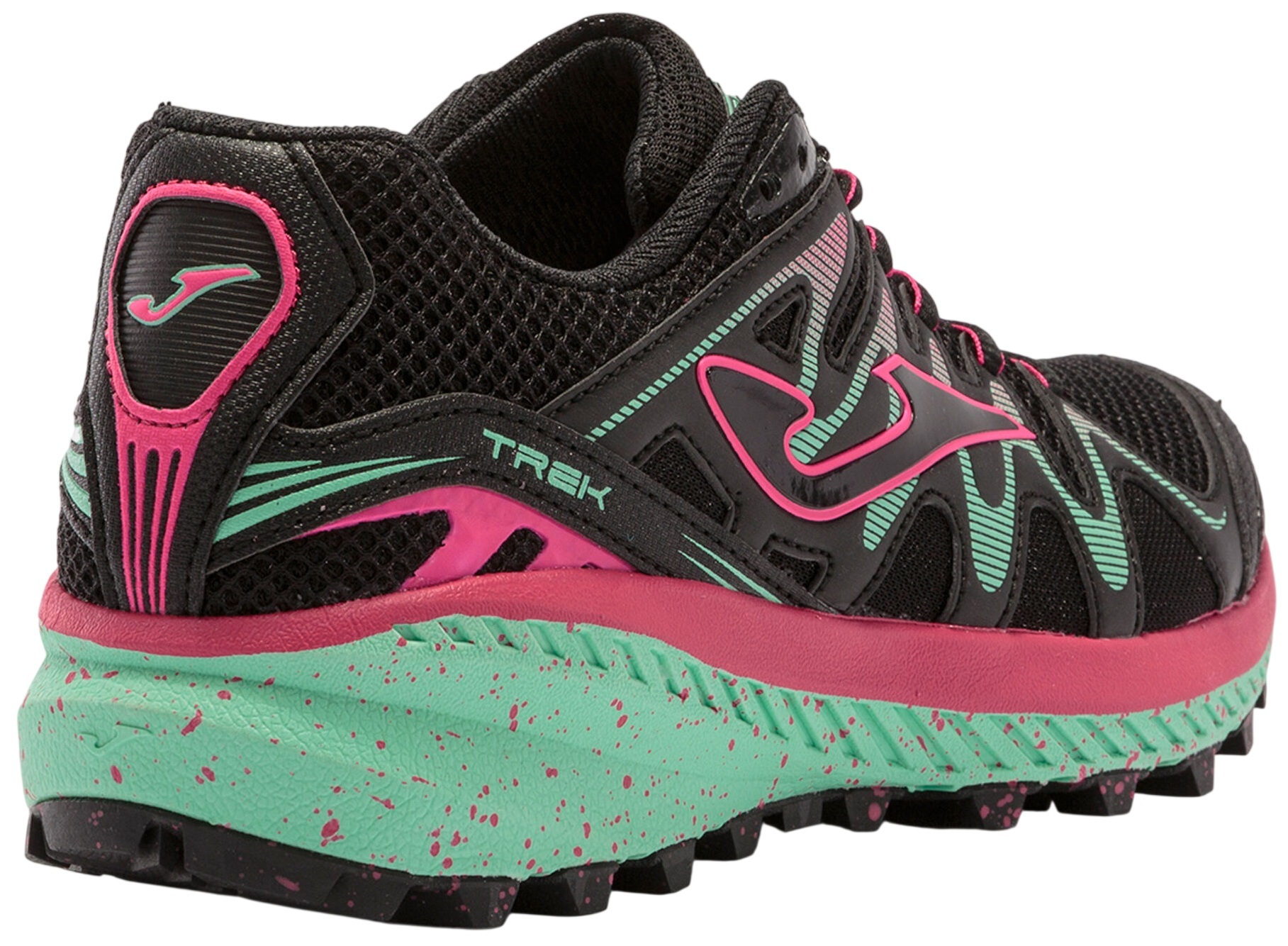 Кроссовки женские JOMA Trek Lady 2101 Black Green TKTRLW2101 42 черные фото3
