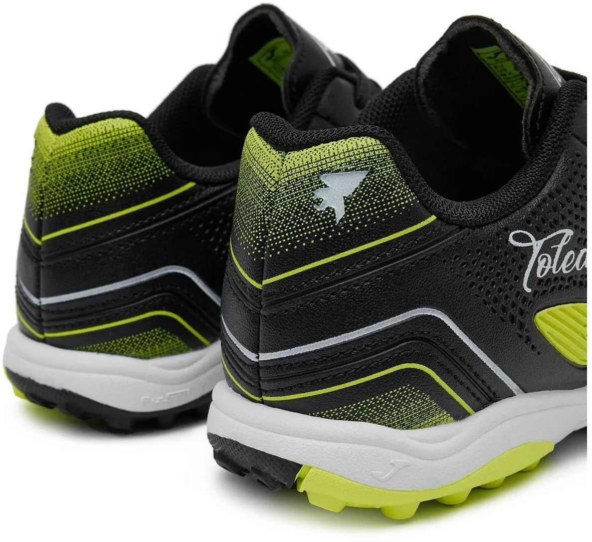 Сороконожки детские JOMA Toledo Jr 25 Turf TOJS2501TF 35 черные фото5