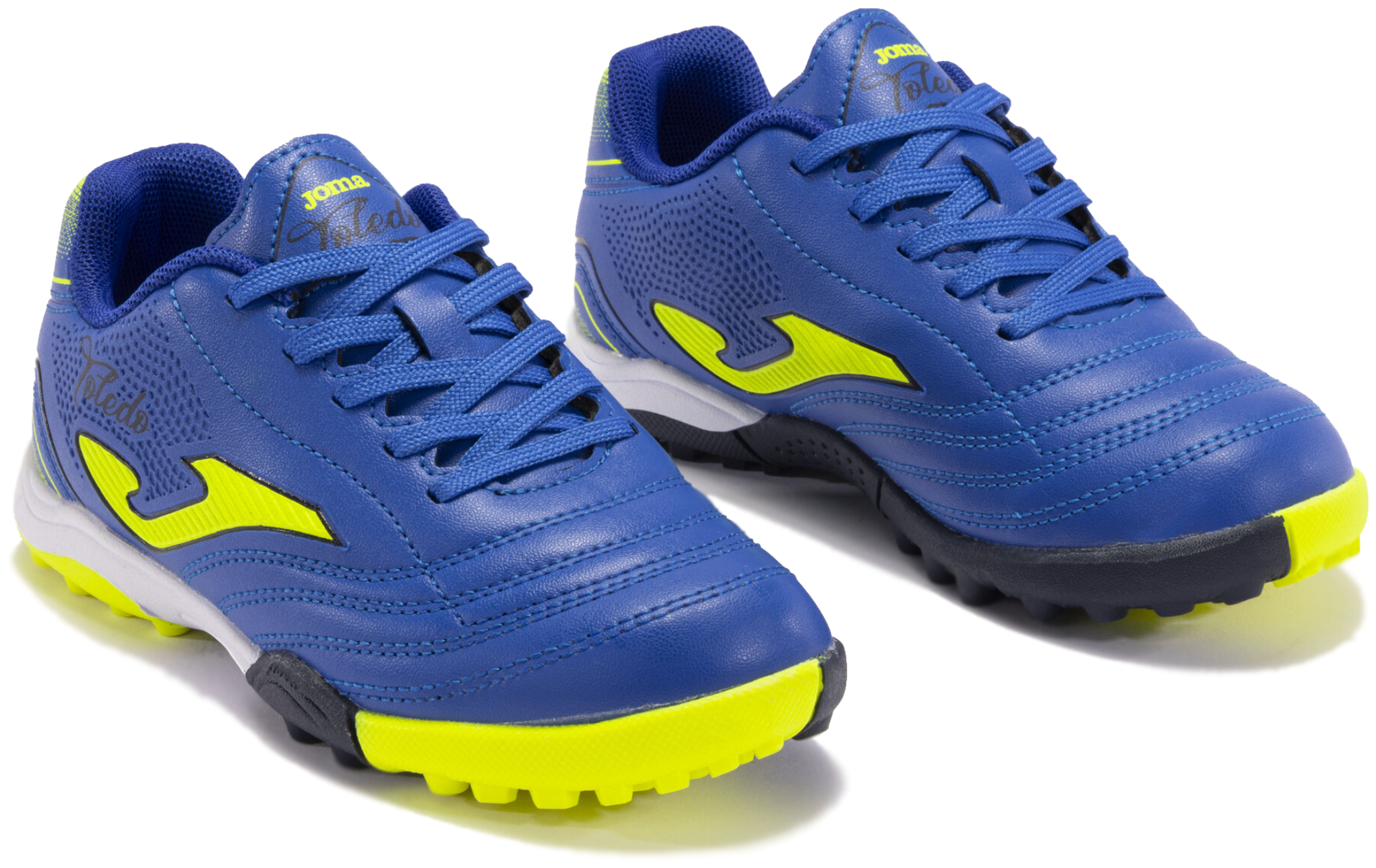 Сороконожки детские JOMA Toledo Jr 24 Turf TOJW2404TF 32 синие фото 